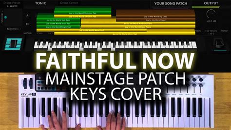 Faithful Now MainStage patch keyboard cover- Vertical Worship - YouTube