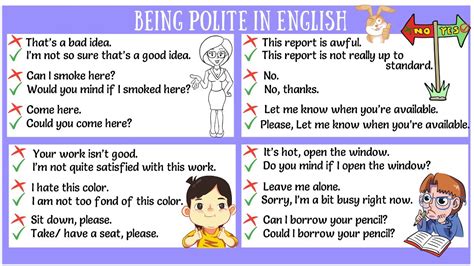 Polite Words In English