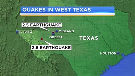 2 overnight earthquakes shake west Texas residents awake - ABC13 Houston