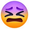 😖 Confounded face emoji copy paste png download | face concerned emoji