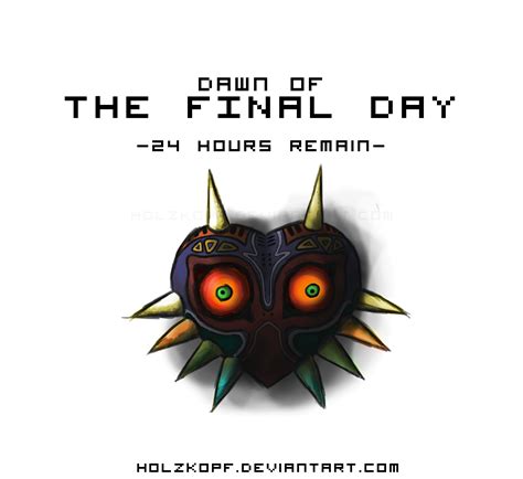 Majora's Mask - Final day. by holzkopf on DeviantArt