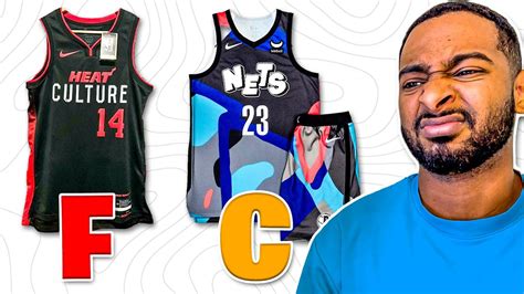 We Graded The TERRIBLE 2024 NBA City Jerseys - YouTube