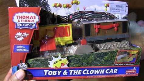 Unboxing TOBY & The Clown Car - Thomas Trackmaster Motorized Engine ...