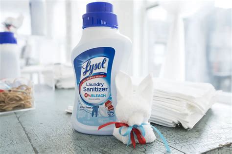 Win a Free bottle Lysol Laundry Sanitizer in Crisp Linen