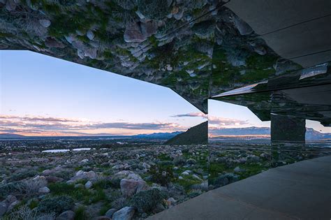 doug aitken creates a mirror-clad 'mirage' in the desert