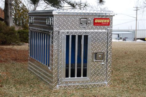 Owens All Seasons Aluminum Single Dog Box for Trucks – AdeoPets