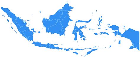 Outline Map Of Indonesia