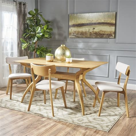 Modern Dining Table Oak - Image to u