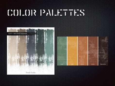 Industrial Style Color Palette – The Urban Decor