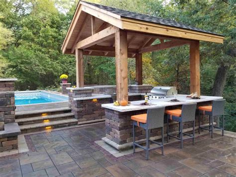 Small Outdoor Bar Designs That You Can Arrange in Your Backyard