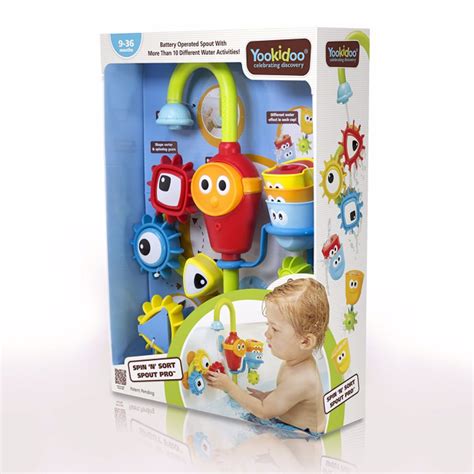 Yookidoo Baby Bath Toy- Spin N Sort Spout Pro - Eighty MPH Mom ...