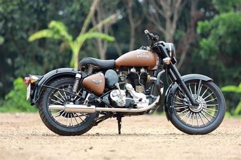 Royal Enfield Classic 350 Dirt Brown modification - ModifiedX