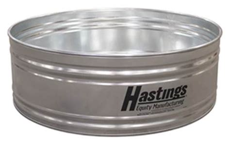 Hastings 20GA Steel Round Stock Tank - 8' x 2' - 718 Gallon ...