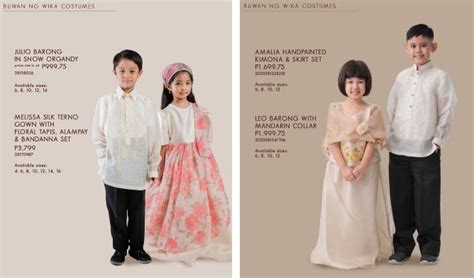 Buwan ng Wika Costumes for Children | by Treatise Pad | Medium