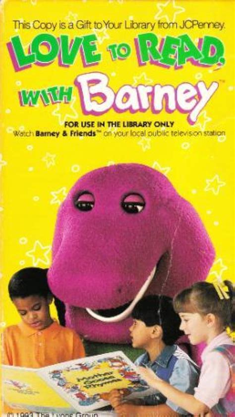 Love to Read, with Barney (Video 1993) - IMDb