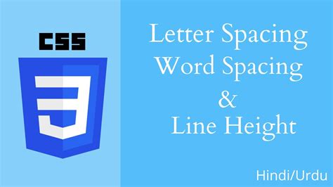 Css Letter Spacing Css Word Spacing