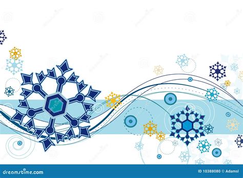 Snow Flurries stock vector. Illustration of polar, nippy - 10388080