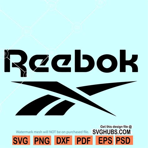 Reebok logo SVG, reebok shoe logo svg, reebok svg