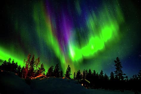 Northern Lights, Lapland, Sweden Photograph by Panoramic Images | Pixels