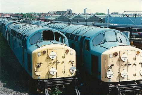 Withdrawn Class 40 Diesel Locomotives . . Crewe Loco Works . 10th-May ...