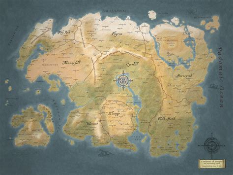 Tamriel (from The Elder Scrolls series). My version is based in the ...