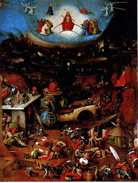 Hieronymus Bosch - The Last Judgement | Hieronymus bosch paintings ...