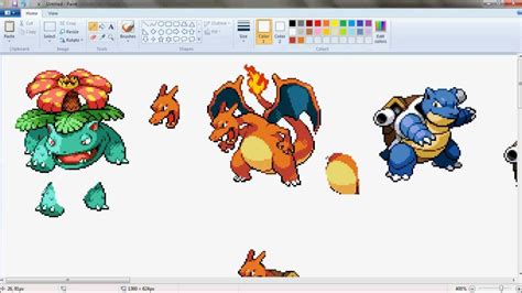 Pokemon Fusion Sprite Maker Live Ep 1-Blaszotar - YouTube