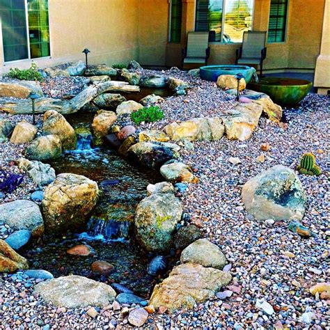 Front yard waterfall ideas | Front yard, Waterfall, Water features