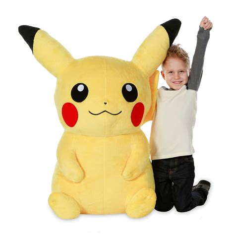 Pikachu | plush toy | Poké Plush | jumbo size | Pokémon Center Original