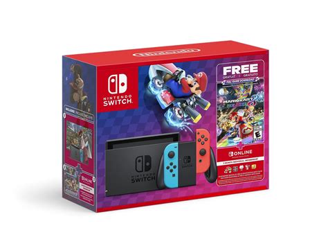 Nintendo Switch™ Mario Kart™ 8 Deluxe Bundle (Full Game Download + 3 Mo ...