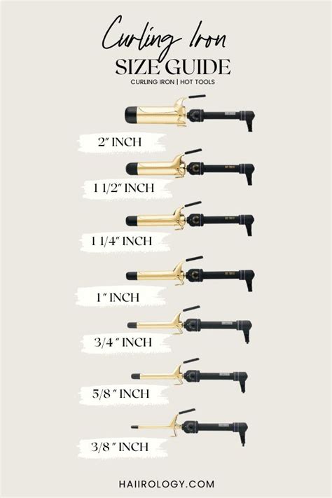 The Ultimate Curling Iron Size Guide