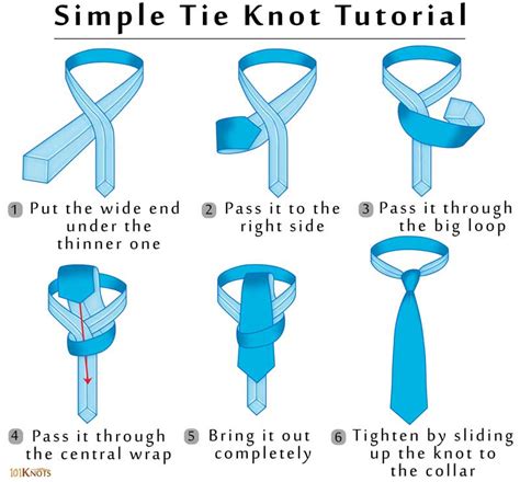 How to Tie a Simple (Small/Oriental) Tie Knot? An Illustrated Guide