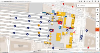 Platform Birmingham New Street Station Map