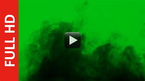 Black Smoke Green Screen Effect HD Video Free Footage! - All Design ...