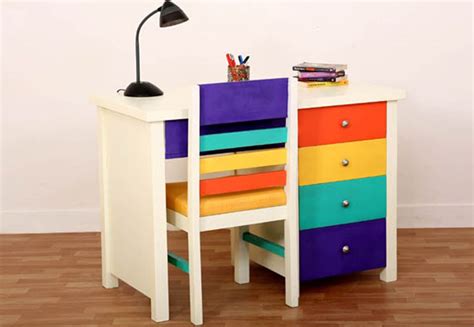 Buy Pixie Kids Study Table With Drawers (White Finish) Online in India ...