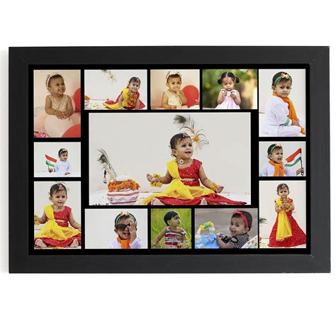 Dazzlingkart Collage Photo Frames for Kids 12 Months Birthday 1 Year ...