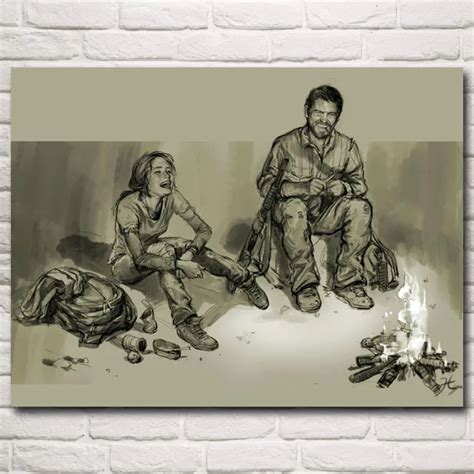 The Last of Us Zombie Survival Horror Action Game Art Silk Poster Home ...