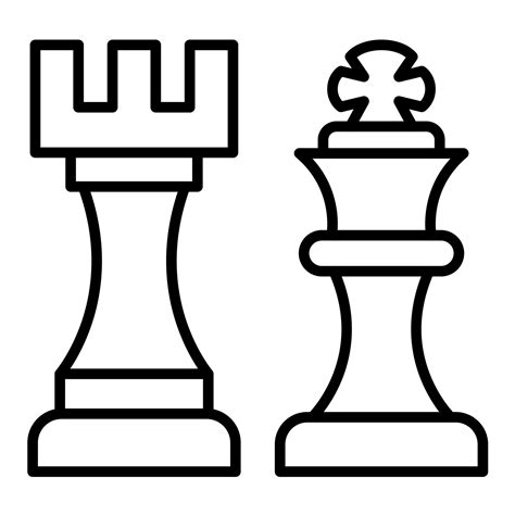 Chess vector icon 21714652 Vector Art at Vecteezy