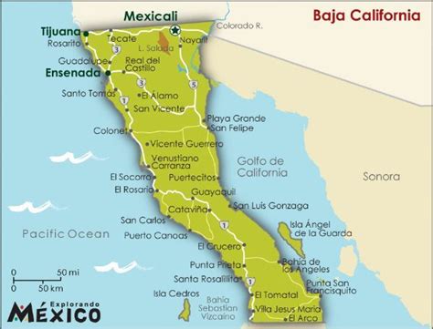 The map shown above for Baja California may need to be updated from ...