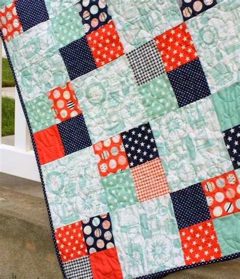 4 Fabric Quilt Pattern