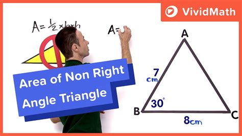 Area Of Non Right Angle Triangle Formula