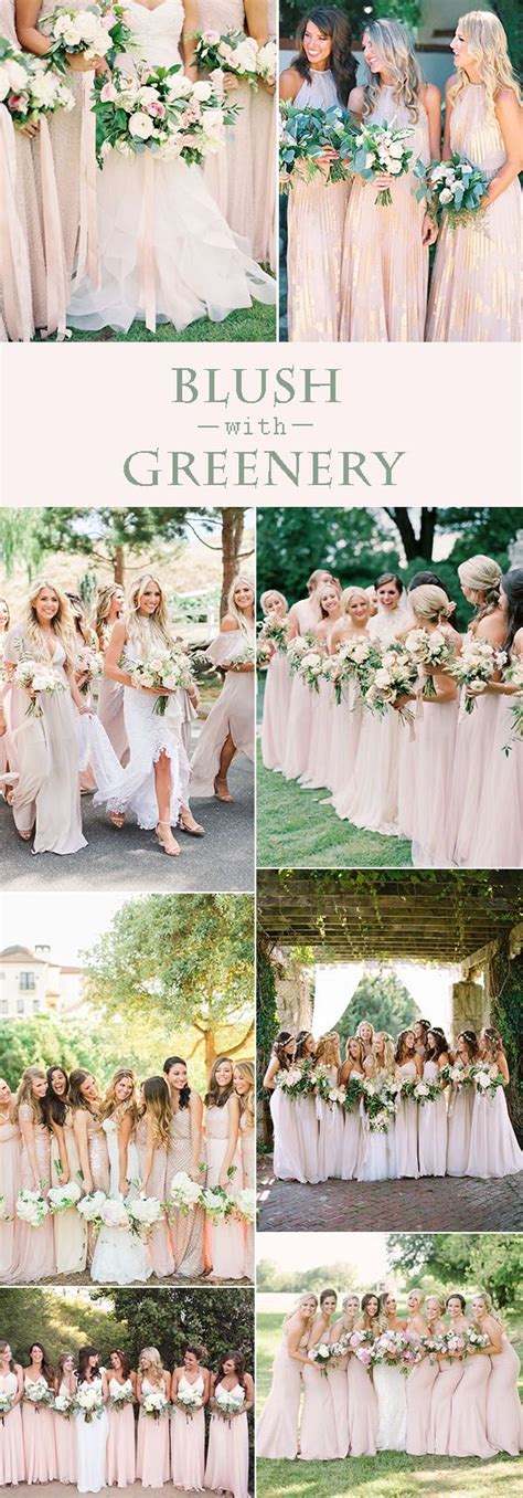 20 Trendy Blush & Greenery Wedding Color Ideas for Summer ...