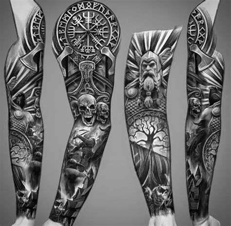 Viking Tattoo Sleeve Ideas - farrinoratnak