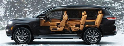 How Spacious is the 2022 Jeep Grand Cherokee L?