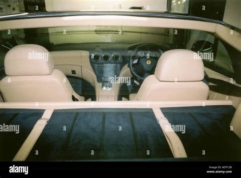 Ferrari 575 Maranello interior Stock Photo - Alamy