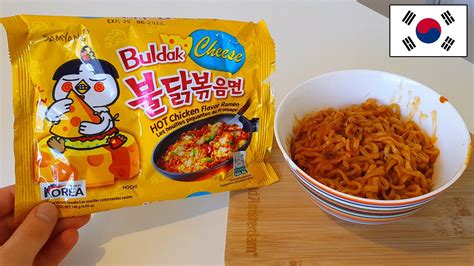 Samyang Buldak Cheese Hot Chicken Fire Noodles Instant Ramen Review ...