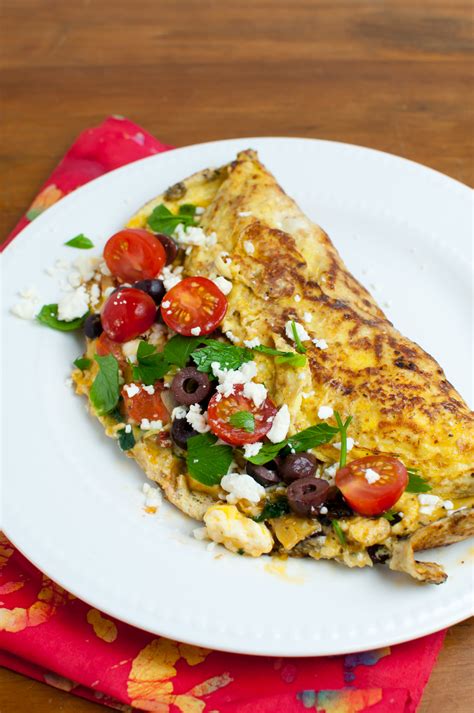 Greek Breakfast Omelet - Tabitha Talks Food