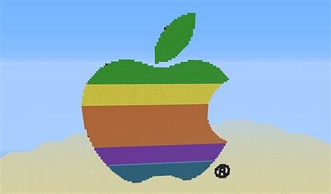 Apple logo Minecraft Project