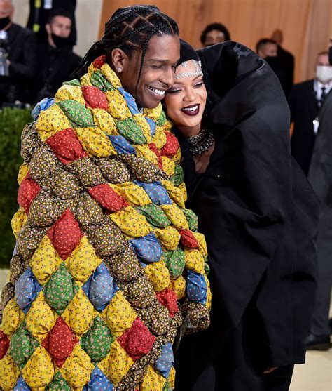 Met Gala 2021: Rihanna, A$AP Rocky Arrive Late Together | Us Weekly