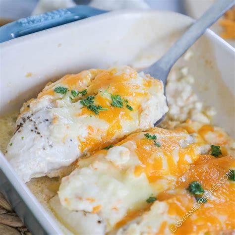 3 Cheese Baked Chicken · Easy Family Recipes